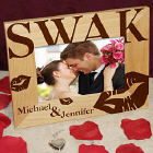 Sealed With A Kiss Valentine Wood Picture Frame
